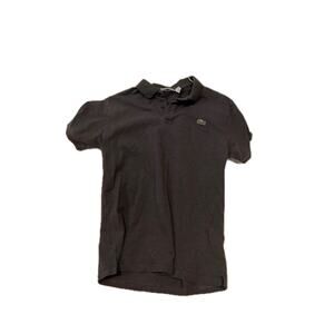Lacoste Black Polo Shirt Woman's XL